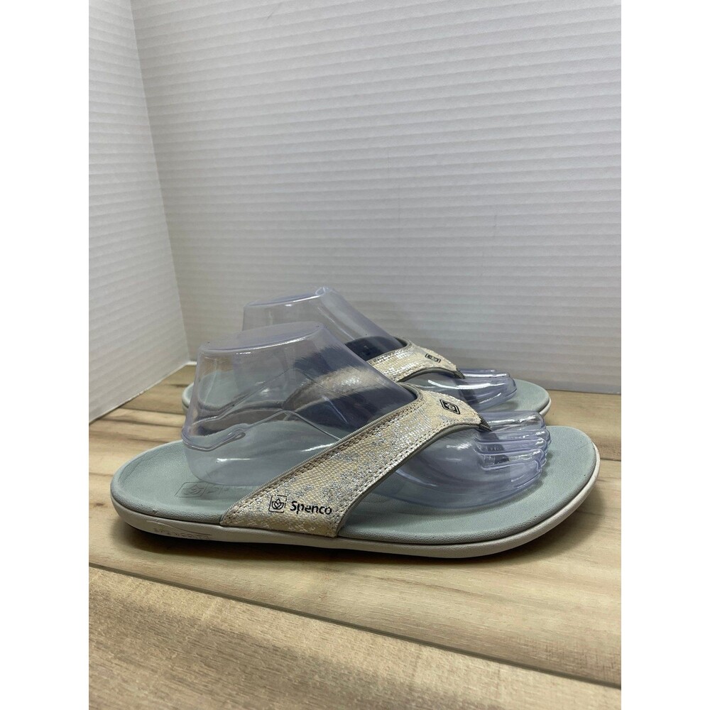 Spenco slip on orthopedic flip flop sandal 11